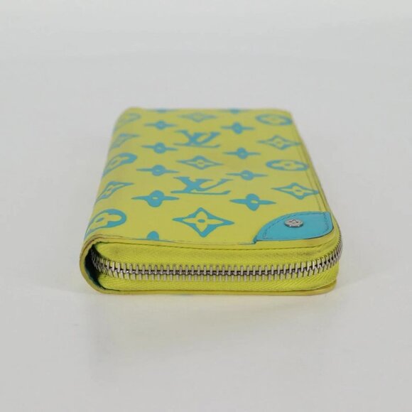 LOUIS VUITTON Playground Zippy Wallet Vertical Wallet Yellow - Picture 4 of 15